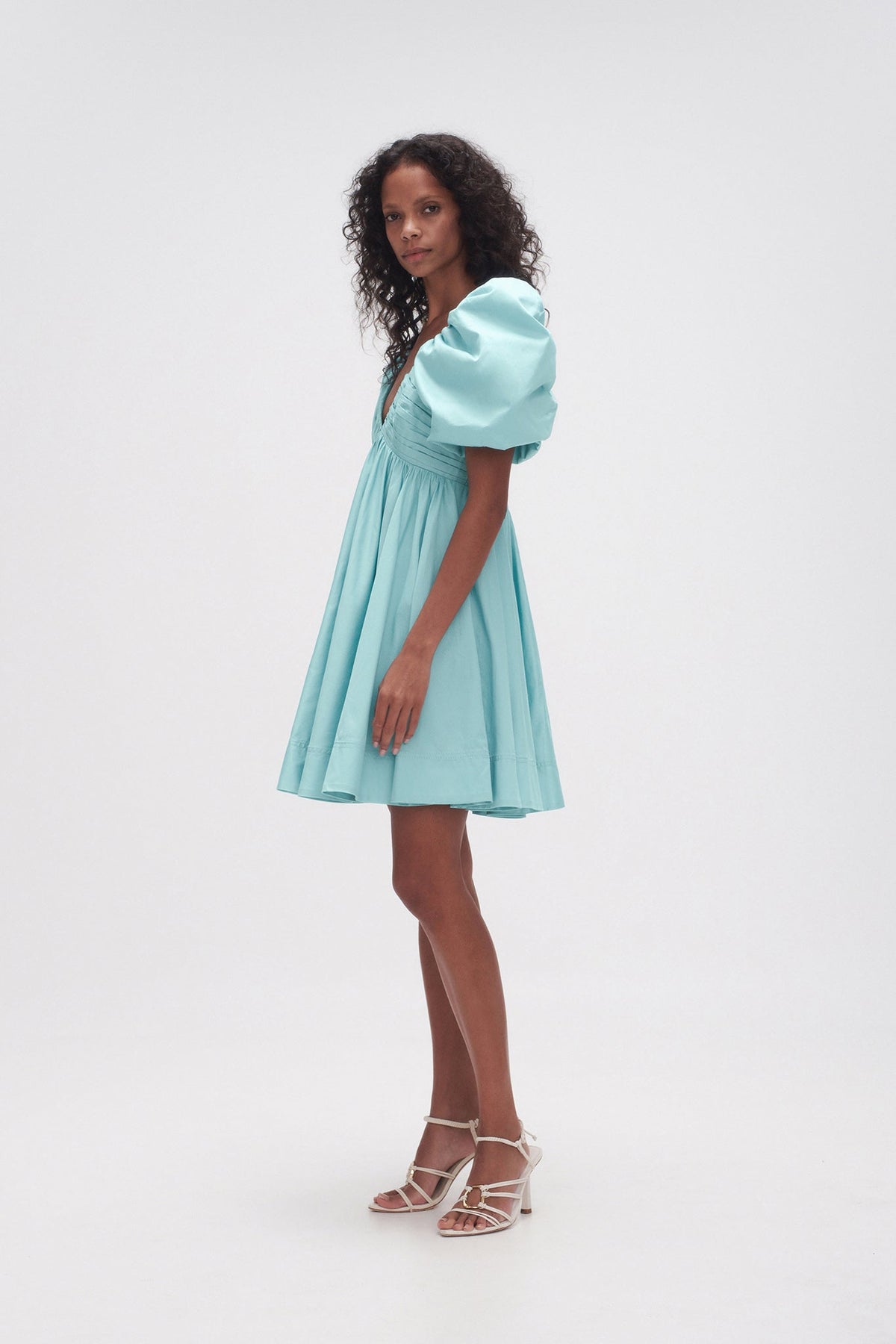 Women Gabrielle Plunge Mini Dress | Aje