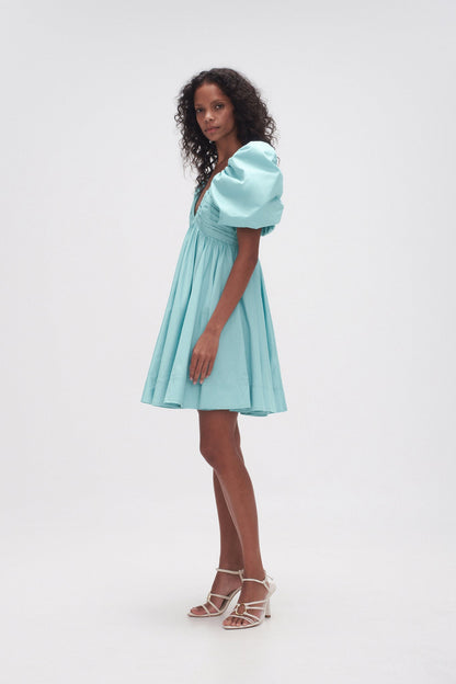Women Gabrielle Plunge Mini Dress | Aje