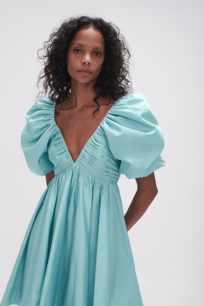 Women Gabrielle Plunge Mini Dress | Aje