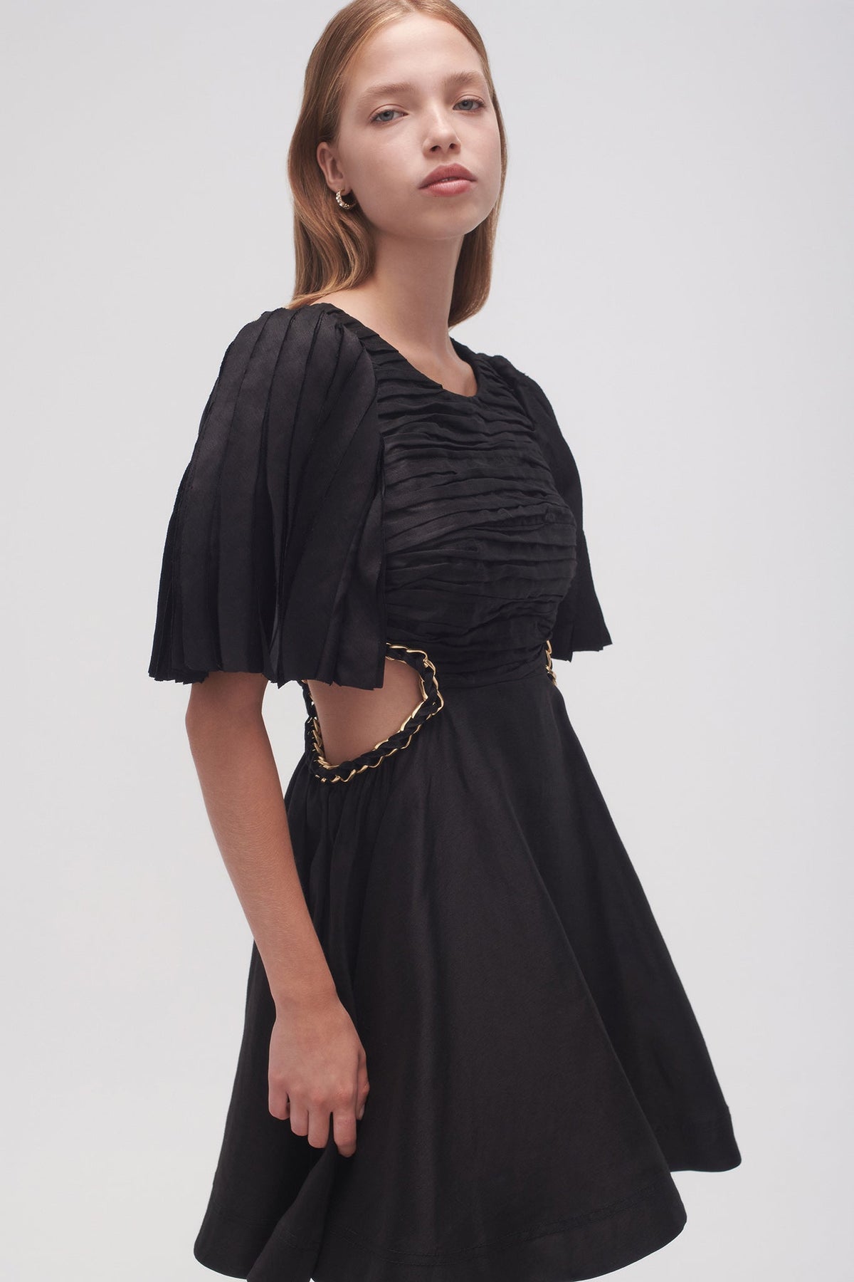 Women Monica Chain Link Mini Dress | Aje