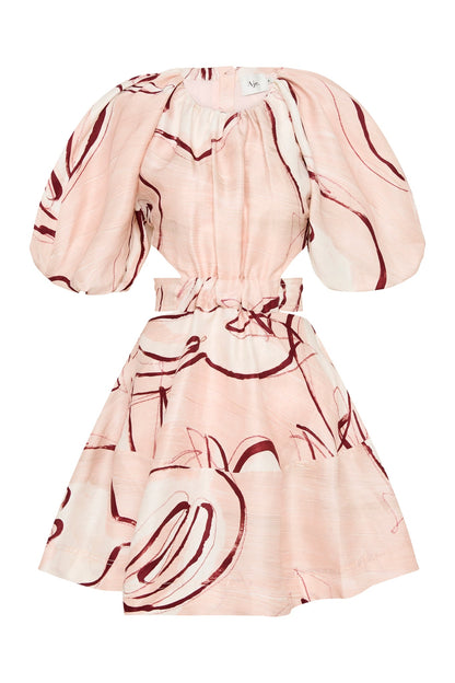 Women Psychedelia Cut Out Mini Dress | Aje