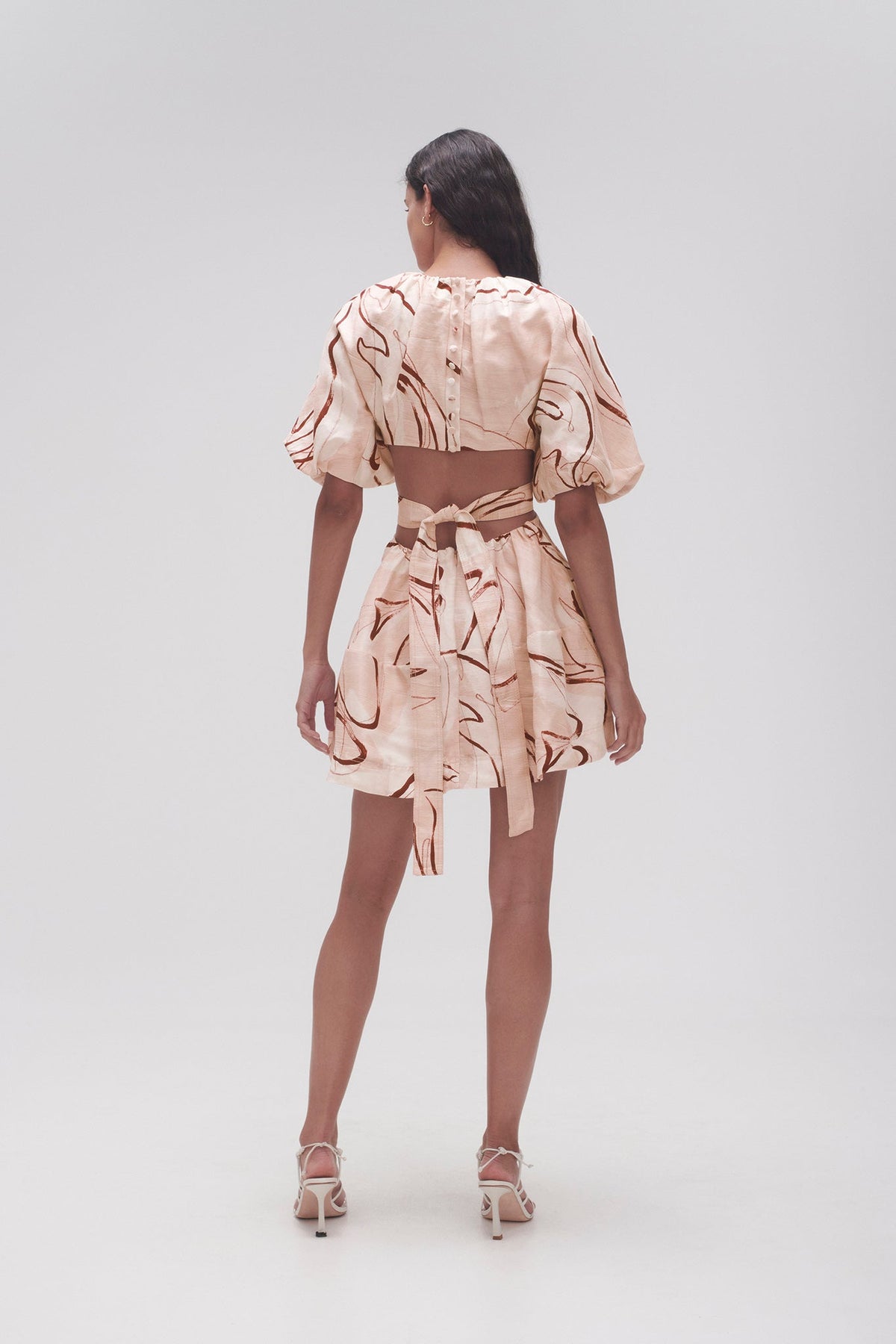 Women Psychedelia Cut Out Mini Dress | Aje