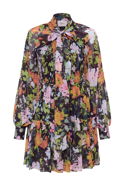 Women Marlowe Shirred Mini Dress | Aje
