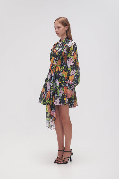 Women Marlowe Shirred Mini Dress | Aje