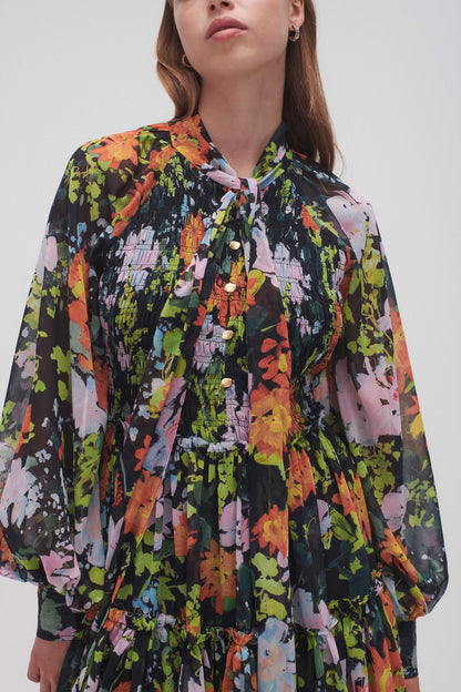 Women Marlowe Shirred Mini Dress | Aje
