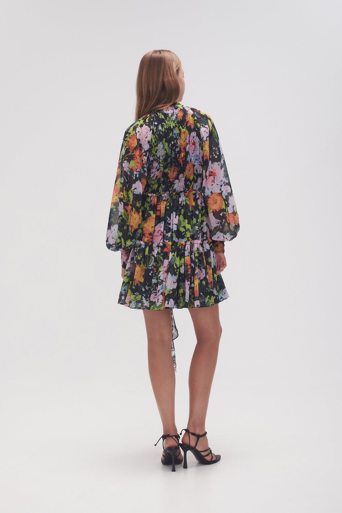 Women Marlowe Shirred Mini Dress | Aje