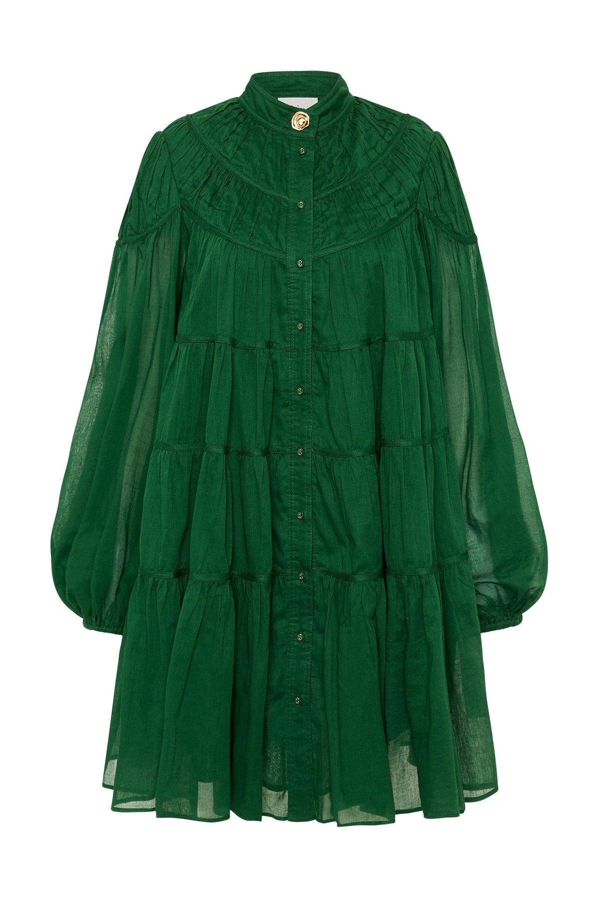 Women Erika Ruched Tier Mini Dress | Aje