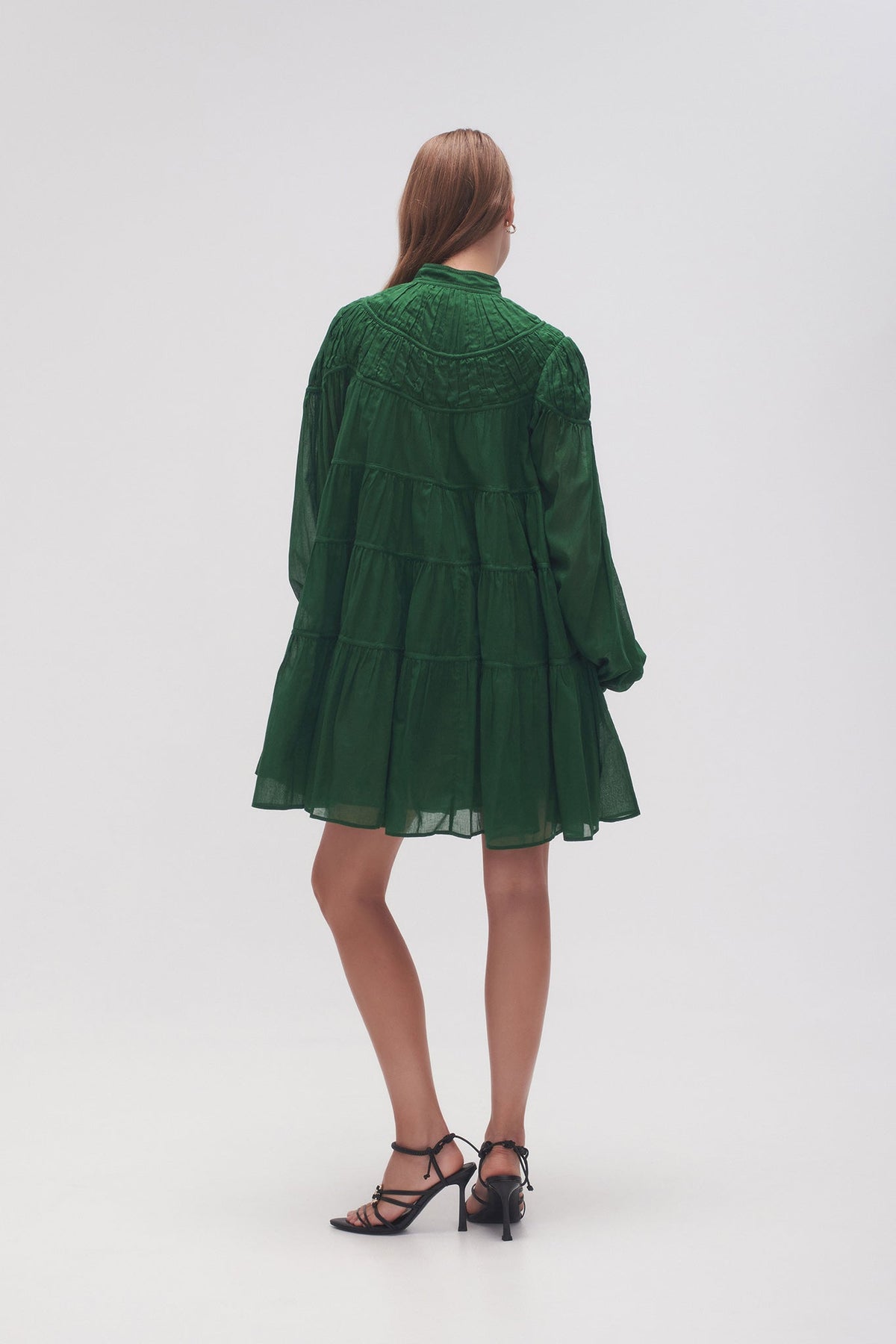 Women Erika Ruched Tier Mini Dress | Aje