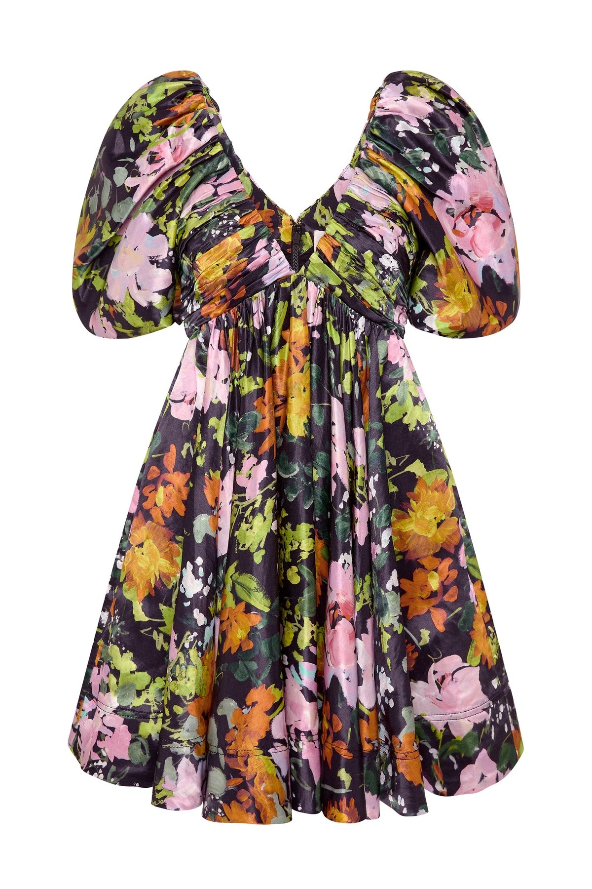 Women Gabrielle Plunge Mini Dress | Aje