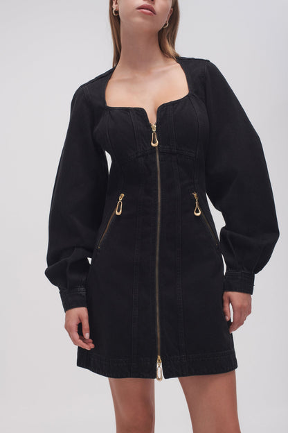 Women Willa Denim Mini Dress | Aje