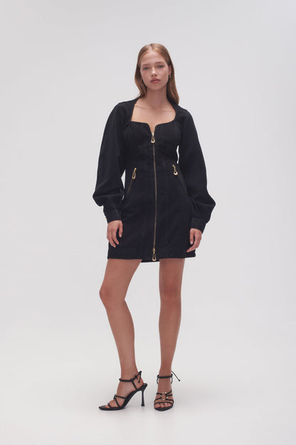 Women Willa Denim Mini Dress | Aje