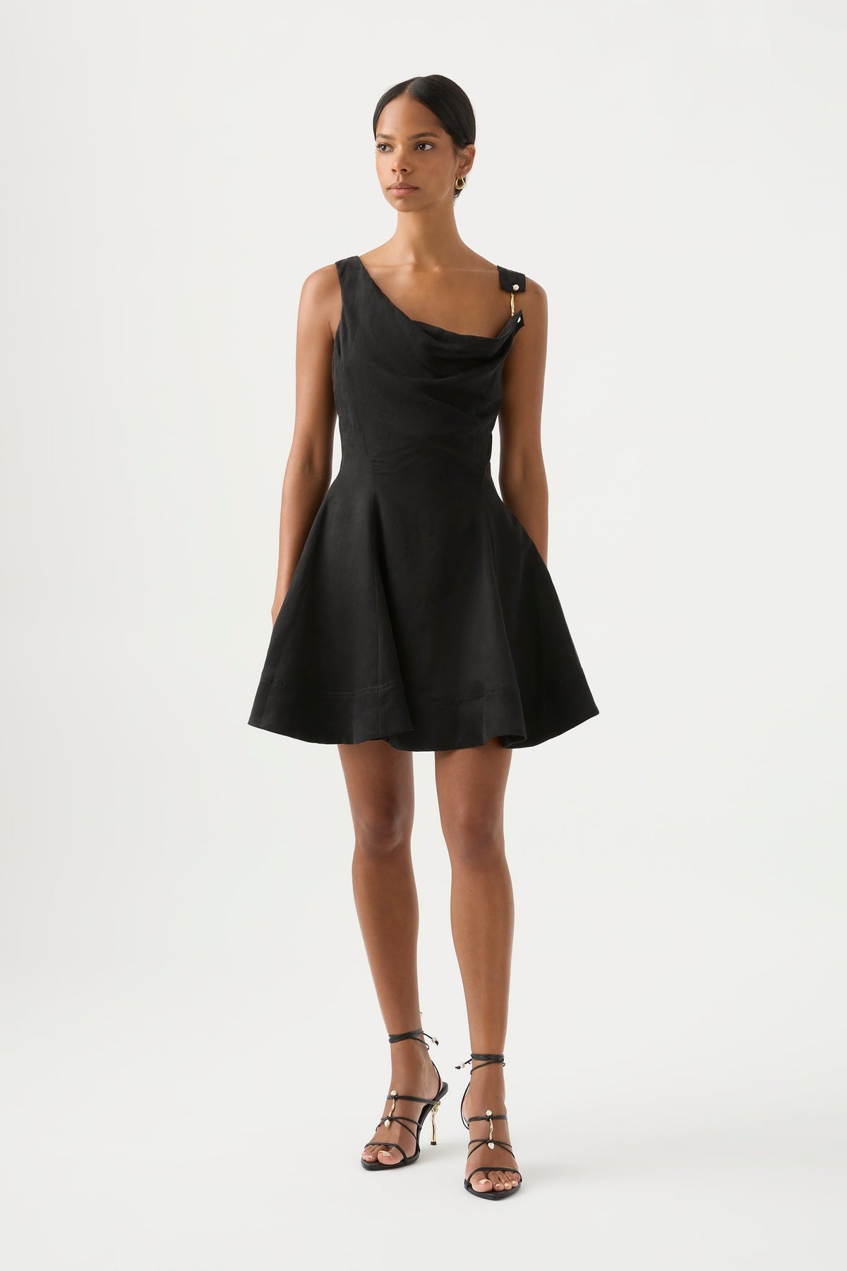 Women Liberty Asymmetric Mini Dress | Aje