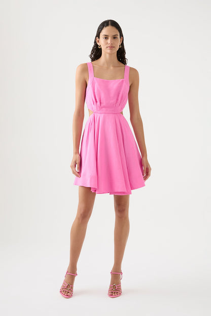 Women Clara Tie Back Mini Dress | Aje