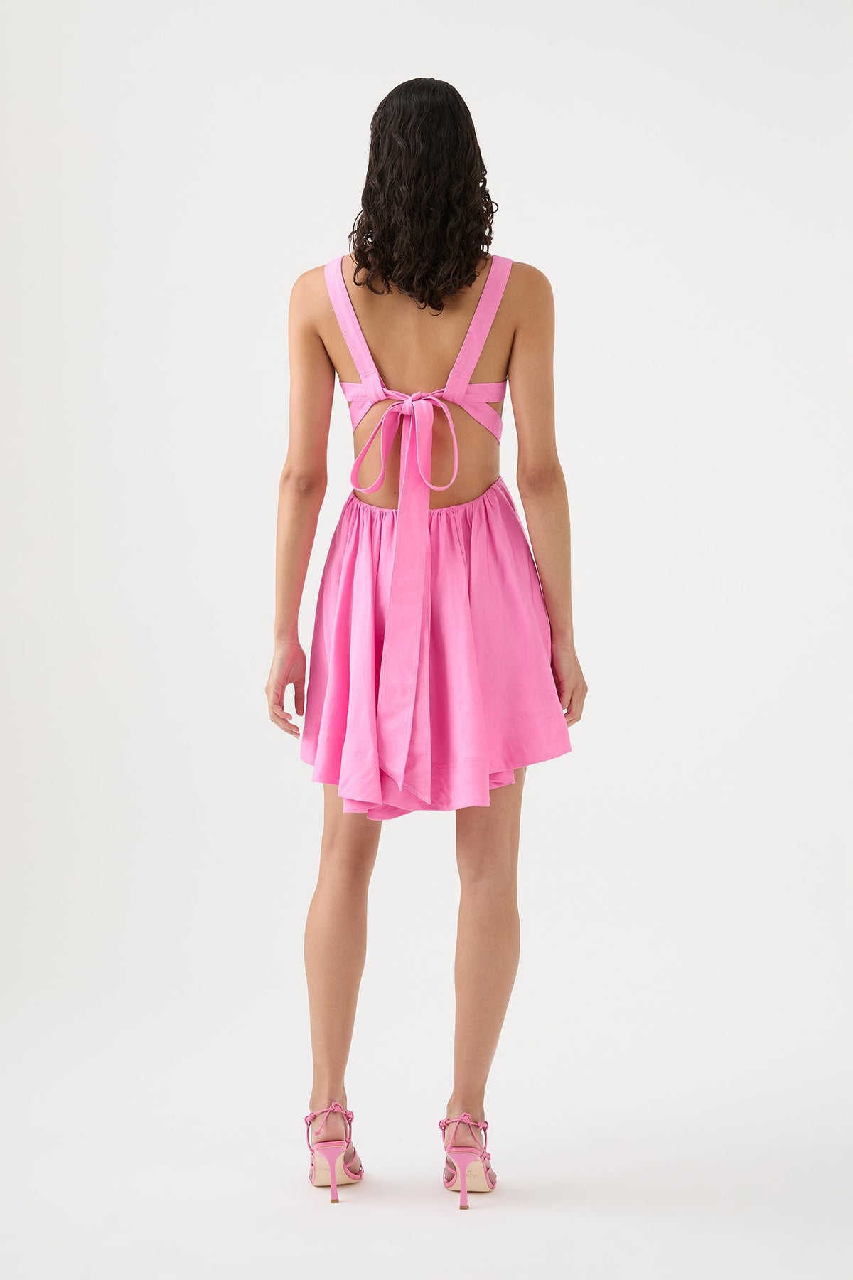 Women Clara Tie Back Mini Dress | Aje