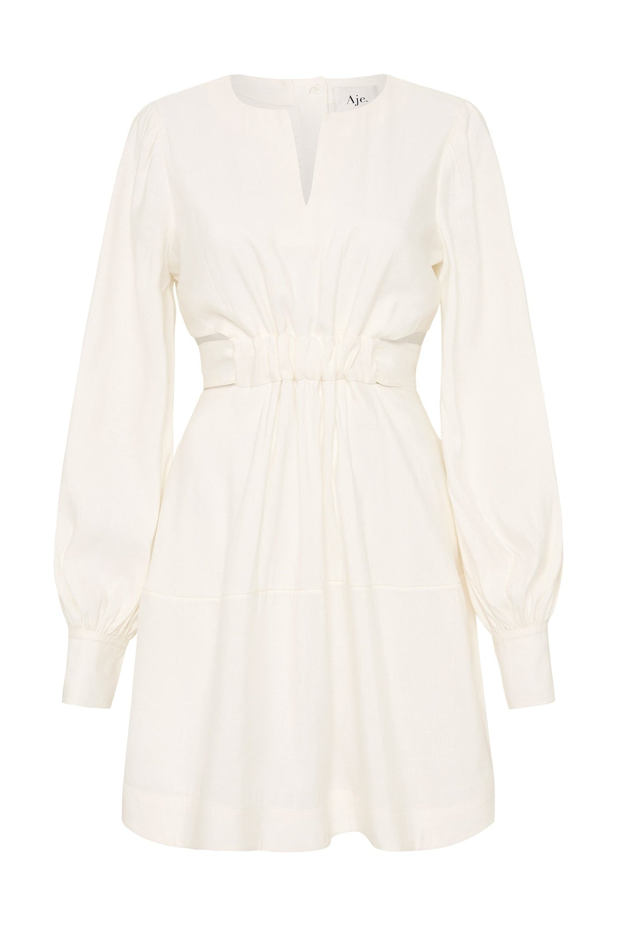 Women Spectral V-Neck Mini Dress | Aje