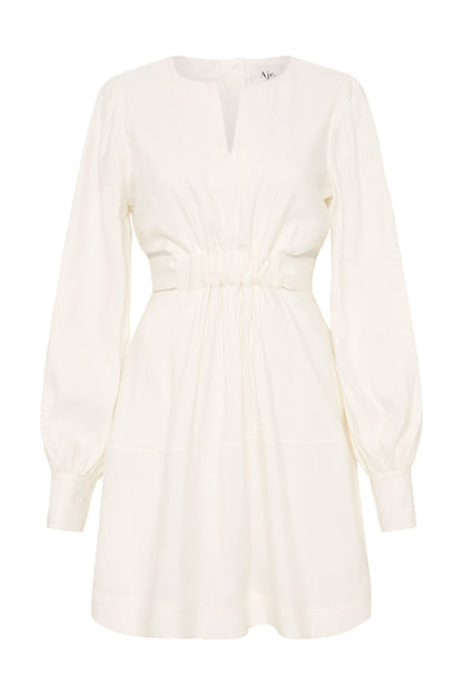 Women Spectral V-Neck Mini Dress | Aje