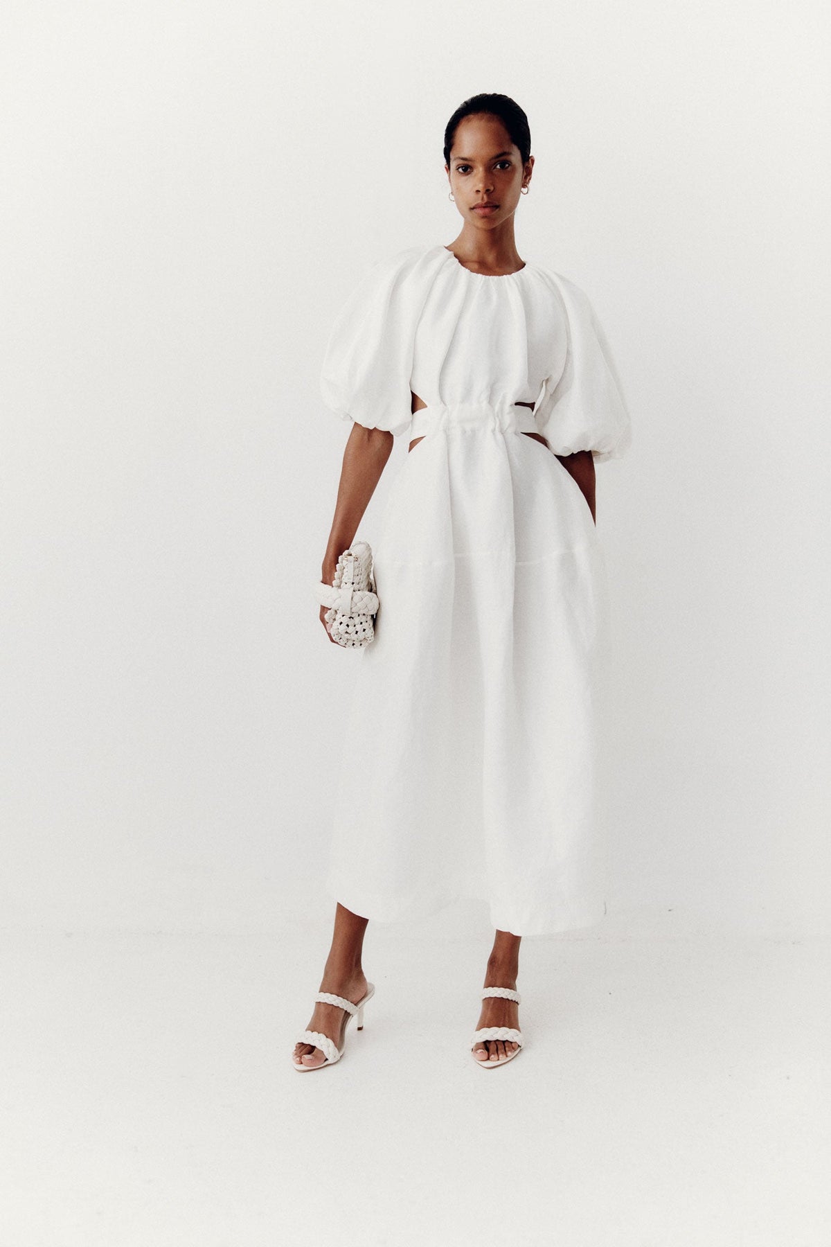 Women Mimosa Cut Out Midi Dress | Aje