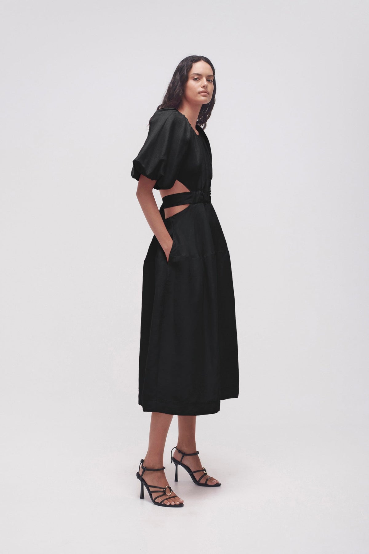Women Mimosa Cut Out Midi Dress | Aje