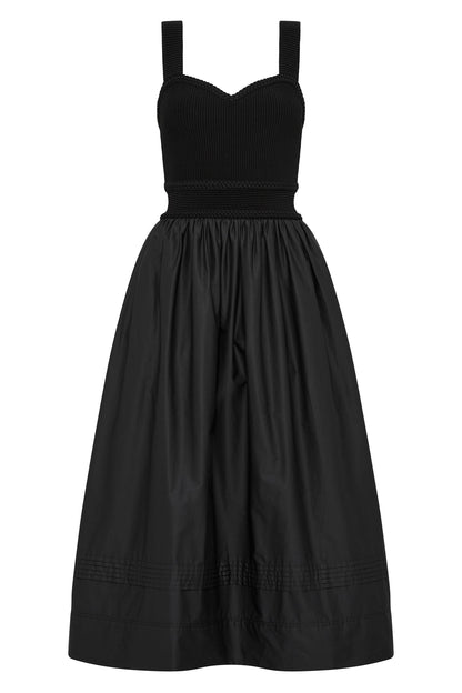 Women Romarin Knit Bodice Midi Dress | Aje