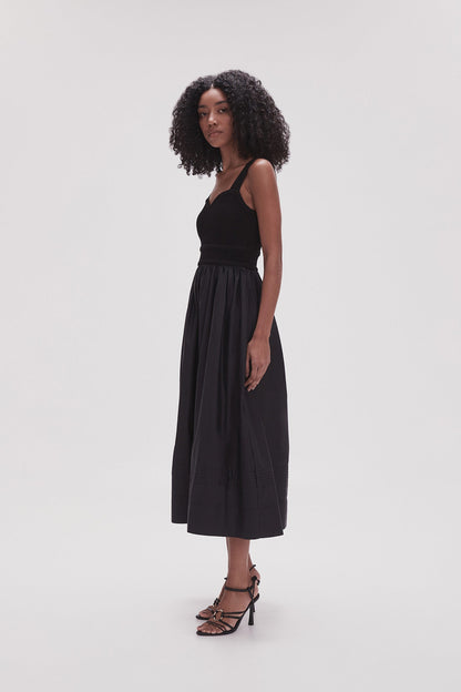 Women Romarin Knit Bodice Midi Dress | Aje