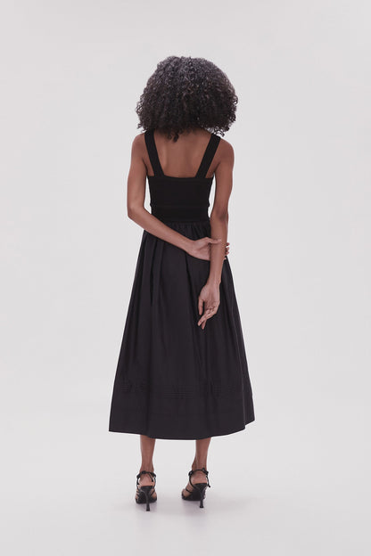Women Romarin Knit Bodice Midi Dress | Aje
