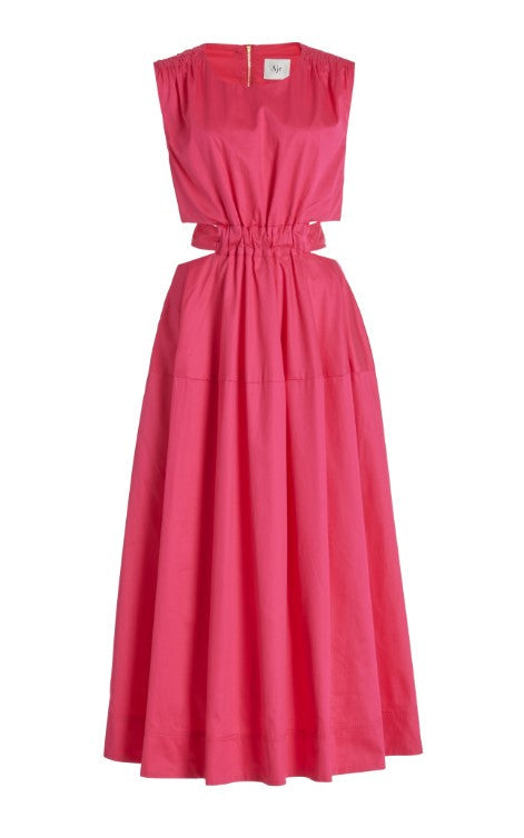 Women Zorina Tie Midi Dress | Aje