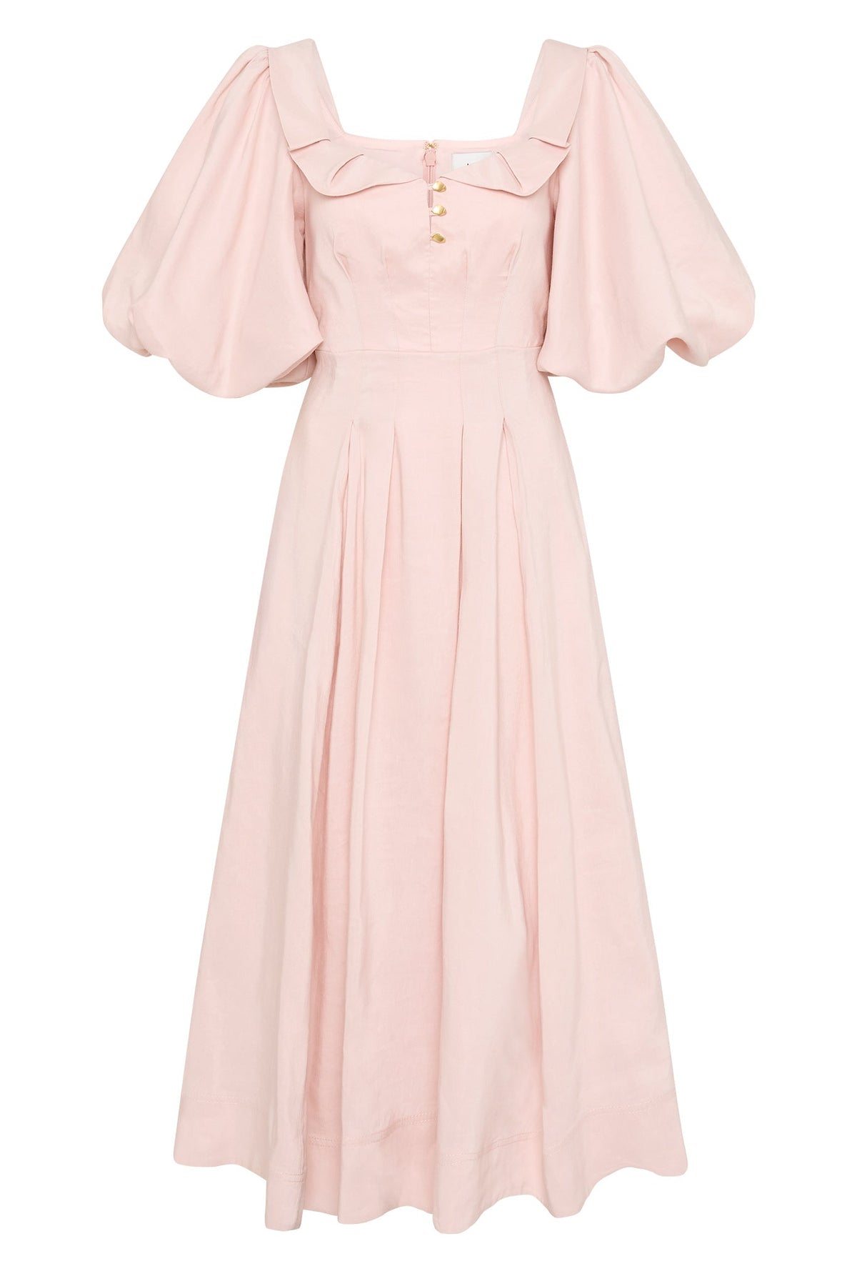 Women Jessica Frill Midi Dress | Aje