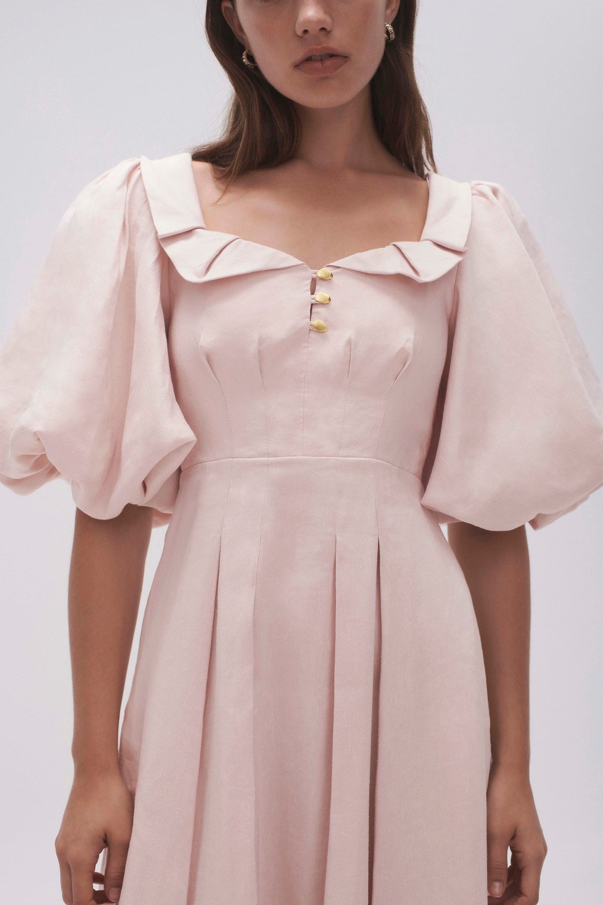 Women Jessica Frill Midi Dress | Aje