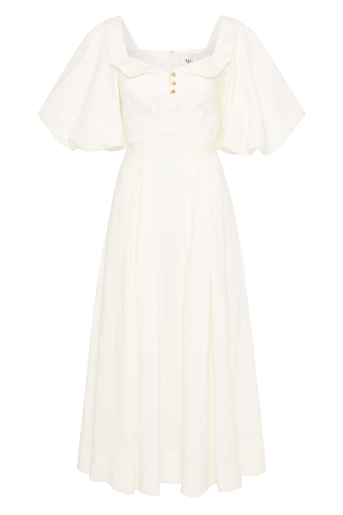Women Jessica Frill Midi Dress | Aje