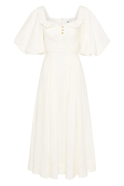 Women Jessica Frill Midi Dress | Aje