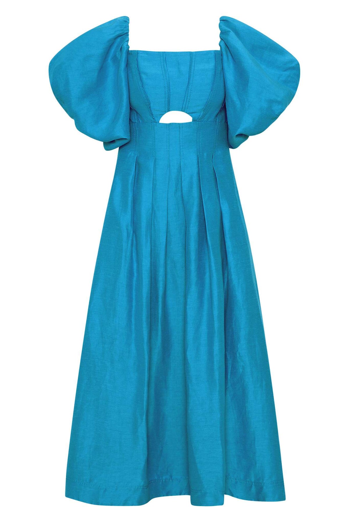 Women Eugenie Off Shoulder Midi Dress | Aje