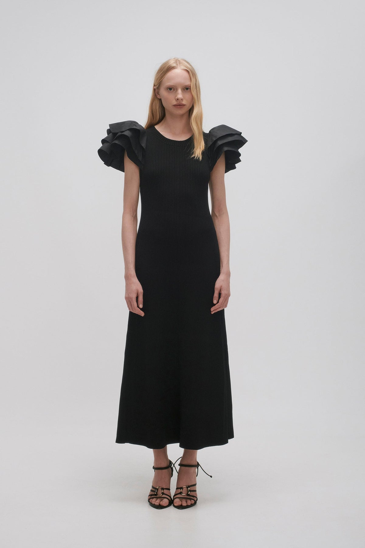 Women Questa Puff Midi Dress | Aje