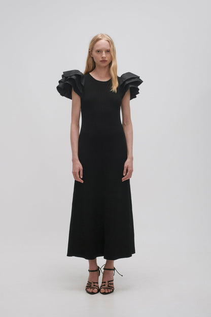 Women Questa Puff Midi Dress | Aje