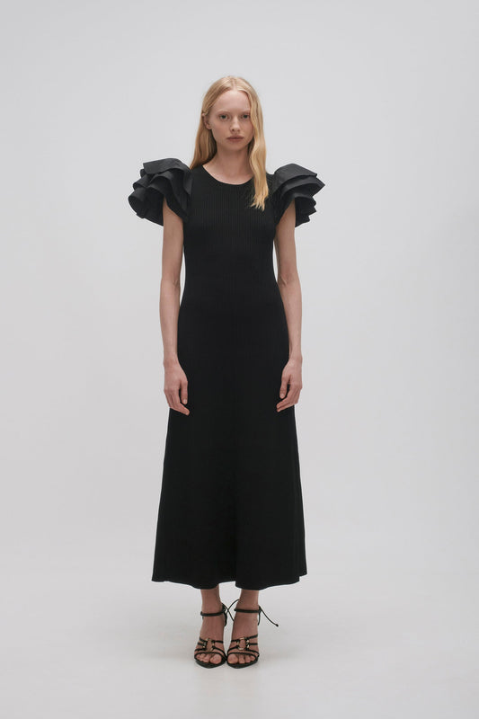 Women Questa Puff Midi Dress | Aje