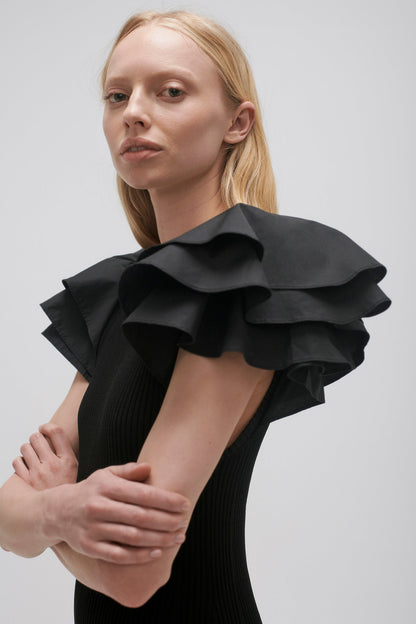 Women Questa Puff Midi Dress | Aje