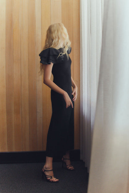 Women Questa Puff Midi Dress | Aje