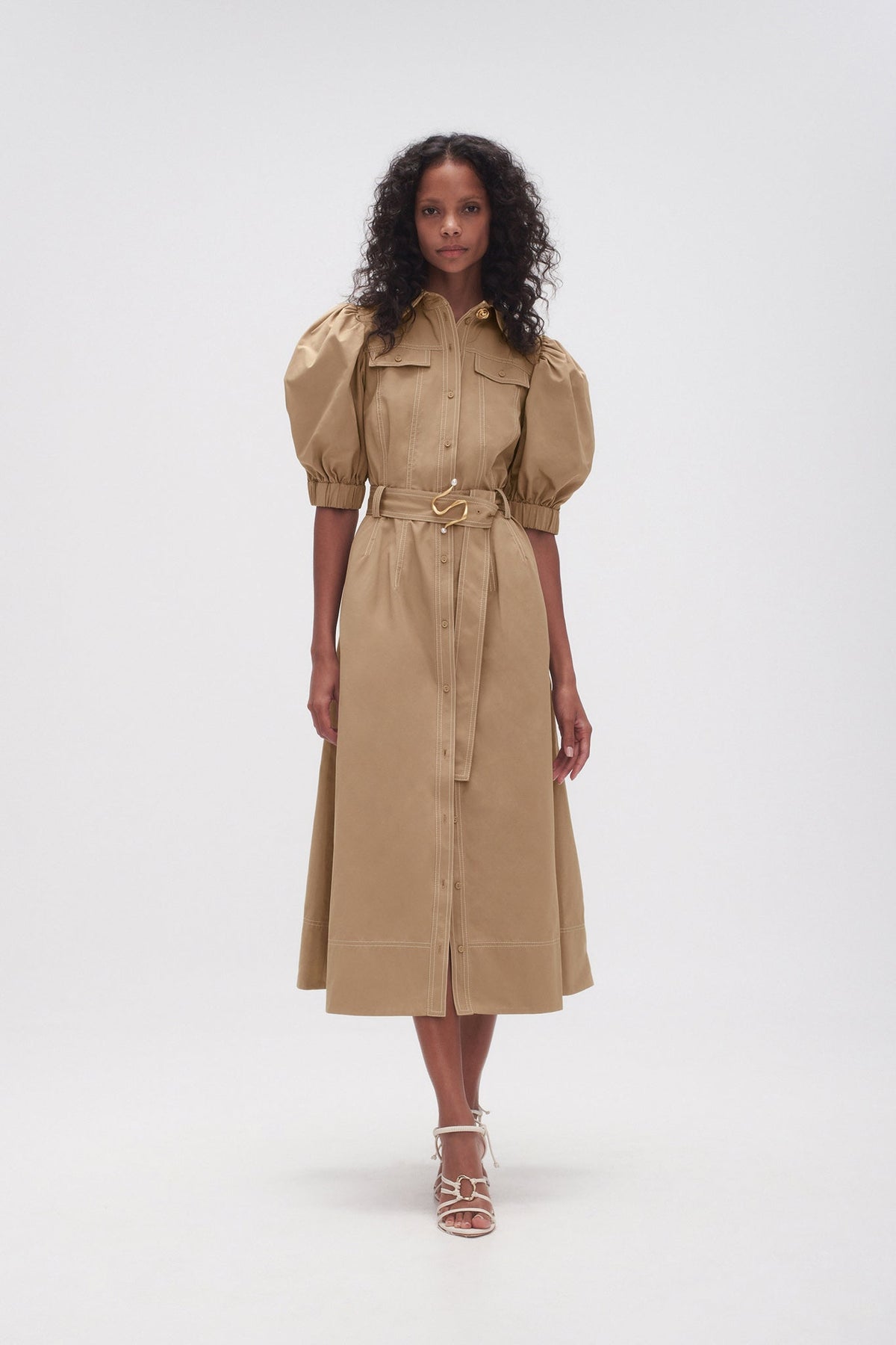 Women Woodland Utility Midi Dress | Aje