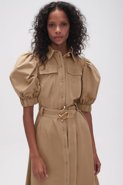 Women Woodland Utility Midi Dress | Aje