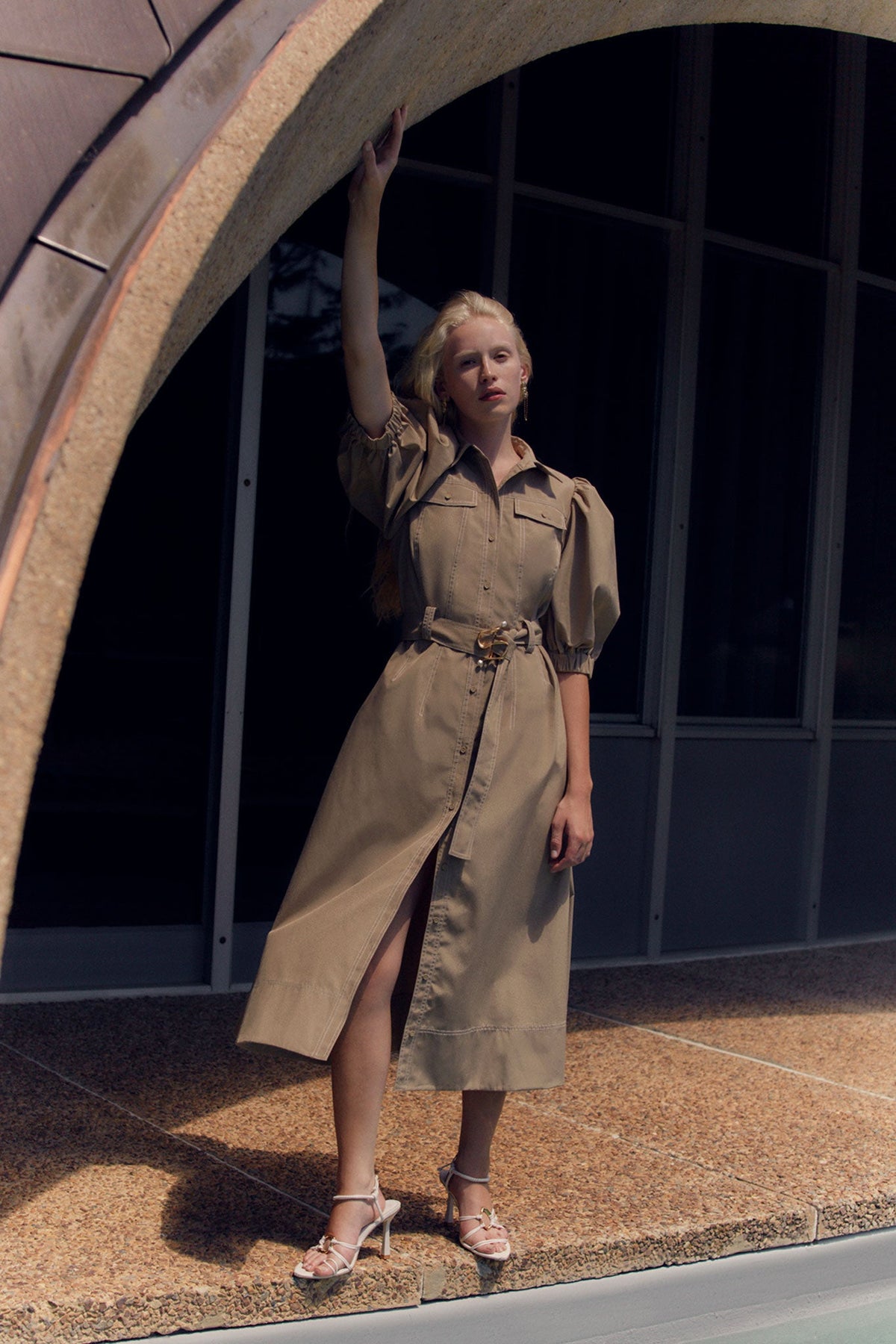 Women Woodland Utility Midi Dress | Aje