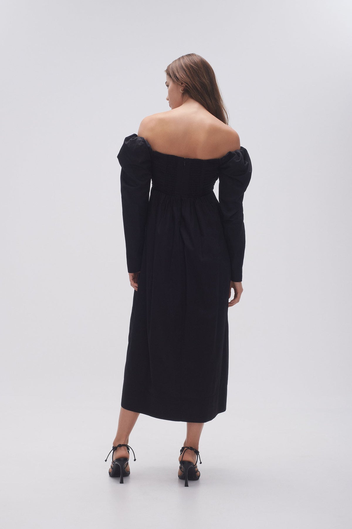 Women Valentina Bow Midi Dress | Aje