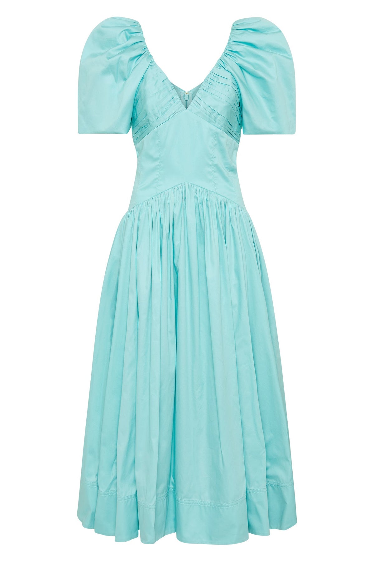 Women Gabrielle Plunge Midi Dress | Aje