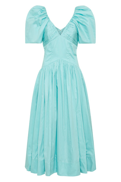 Women Gabrielle Plunge Midi Dress | Aje