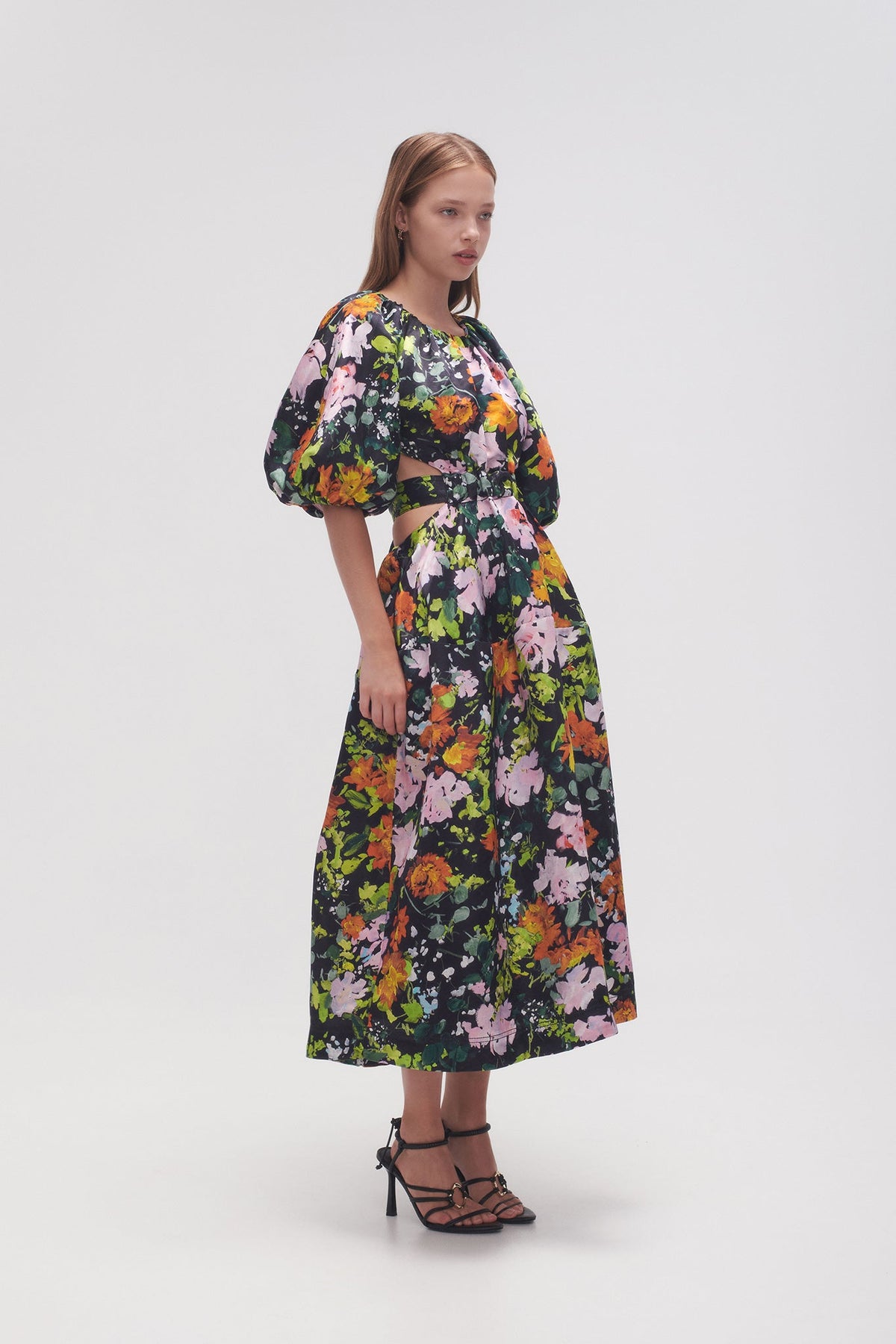 Women Mimosa Cutout Midi Dress | Aje