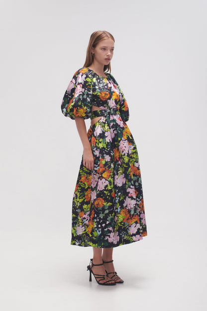 Women Mimosa Cutout Midi Dress | Aje