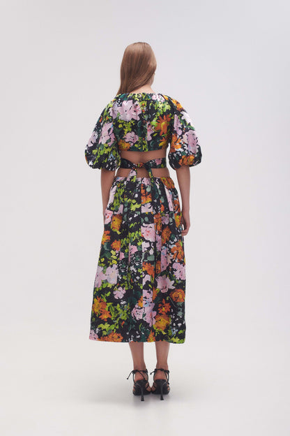 Women Mimosa Cutout Midi Dress | Aje