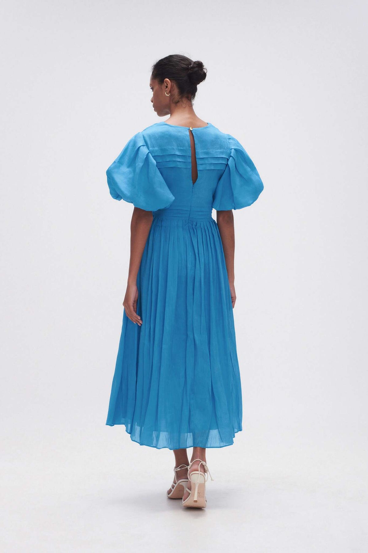 Women Sylvia Pintuck Midi Dress | Aje