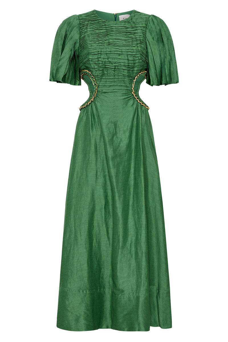Women Monica Chainlink Midi Dress | Aje