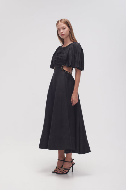 Women Monica Chainlink Midi Dress | Aje