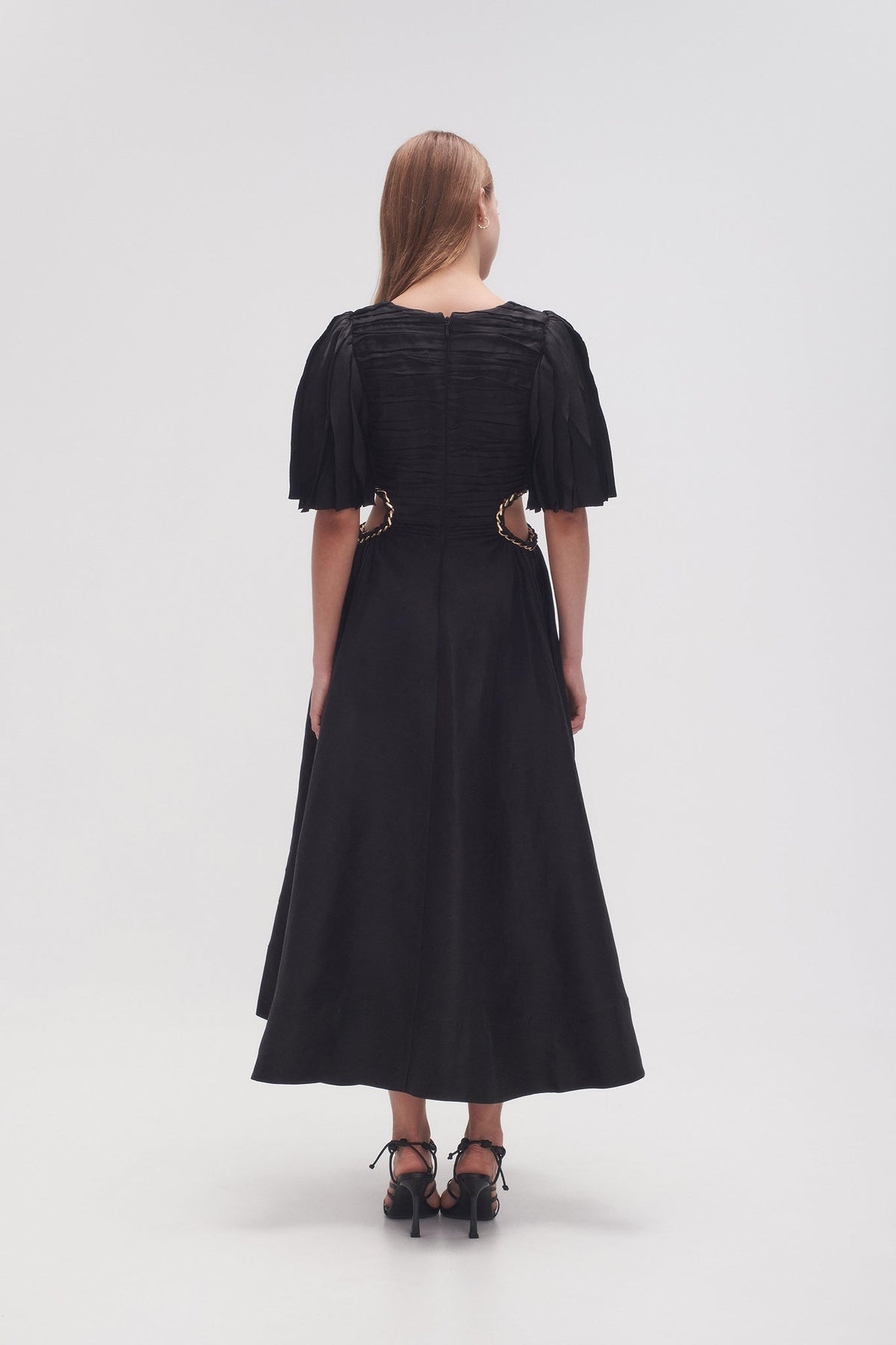 Women Monica Chainlink Midi Dress | Aje