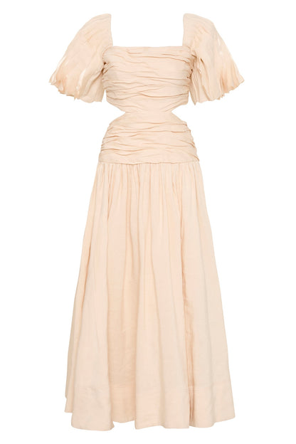 Women Marianne Ruched Midi Dress | Aje